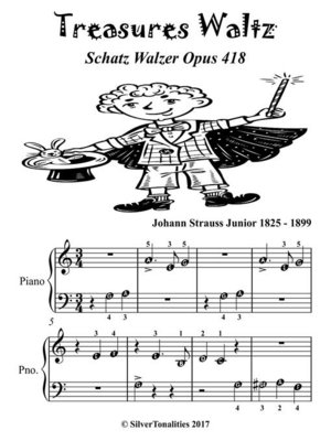cover image of Symphony Number 7 In a Major 1st Mvt Beginner Piano Sheet Music